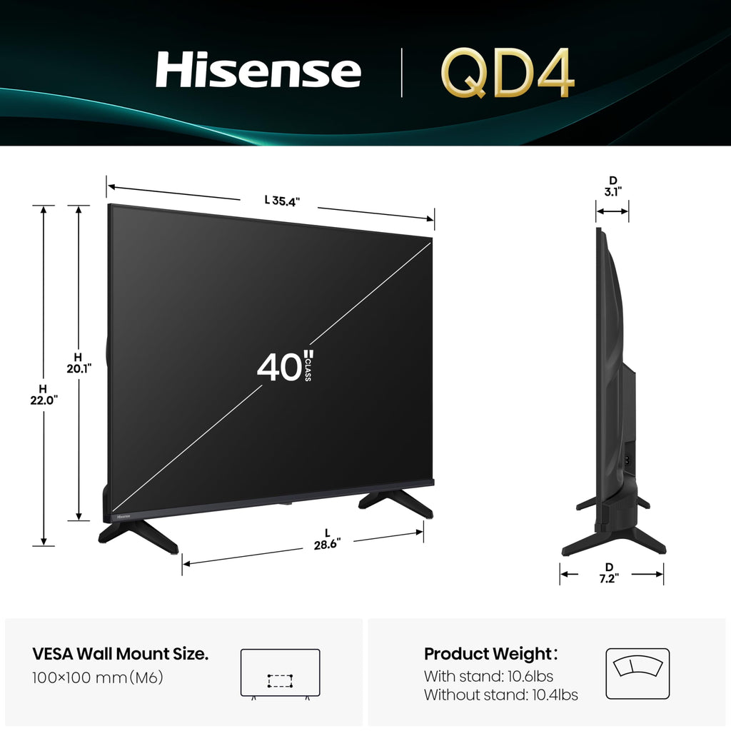 40-Inch QD4 Hi-QLED FHD Smart Fire TV F755337