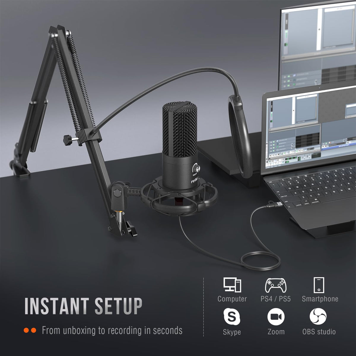 USB Condenser Microphone Y4771