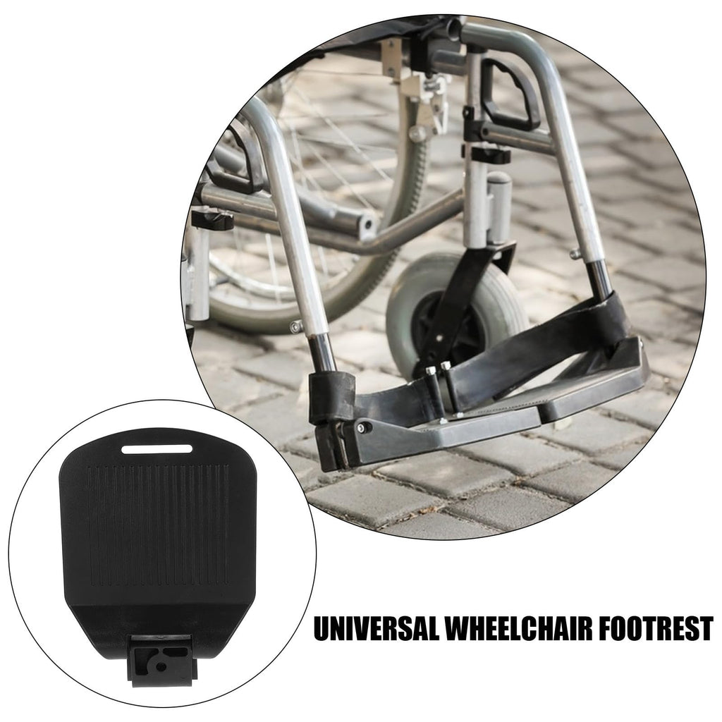 2pcs Universal Adjustable Wheelchair Leg Rest Foot Pedals G1455