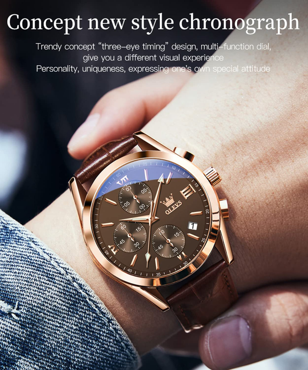 Leather Dress Watches D204566