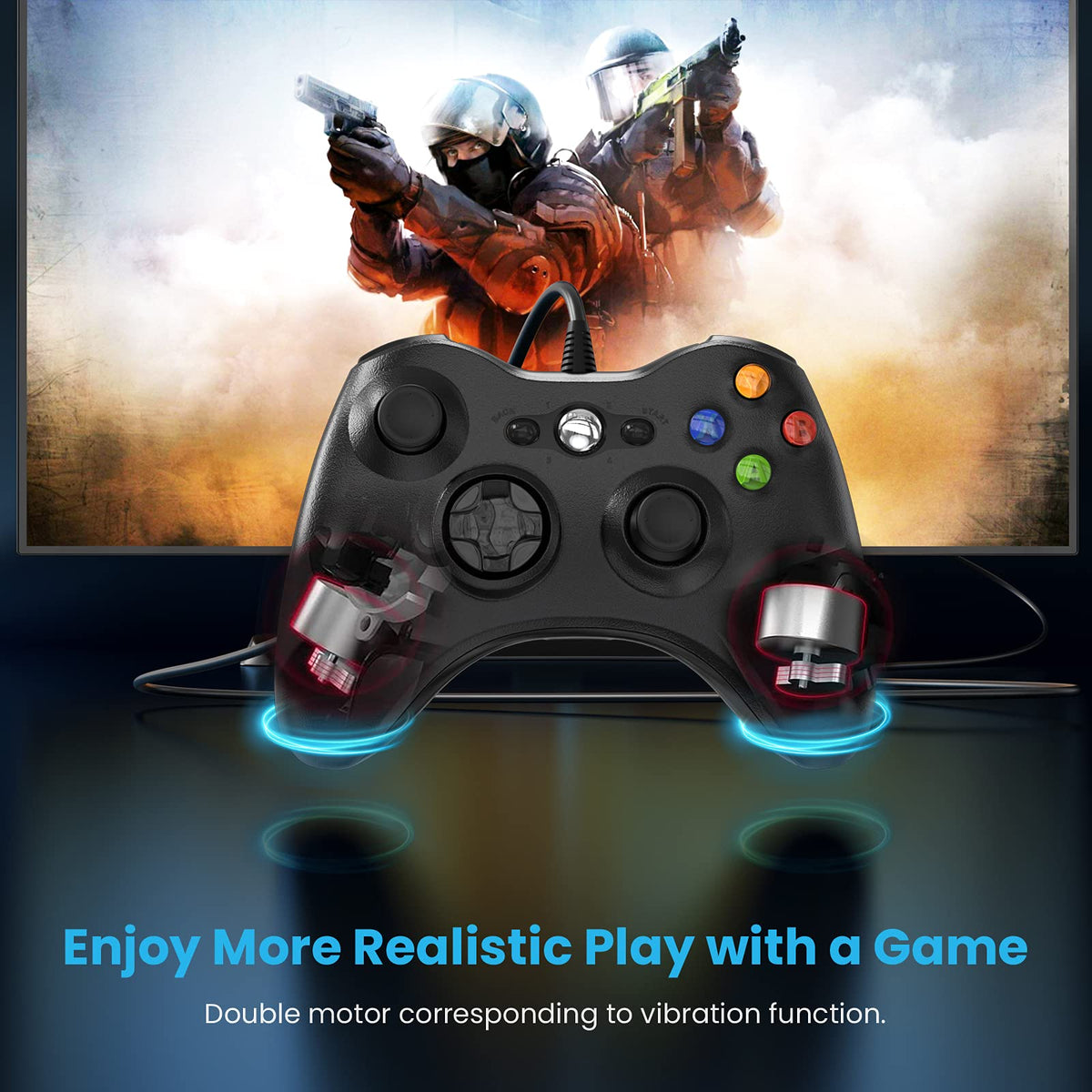 Wired Controller for Xbox 360 and PC P5466