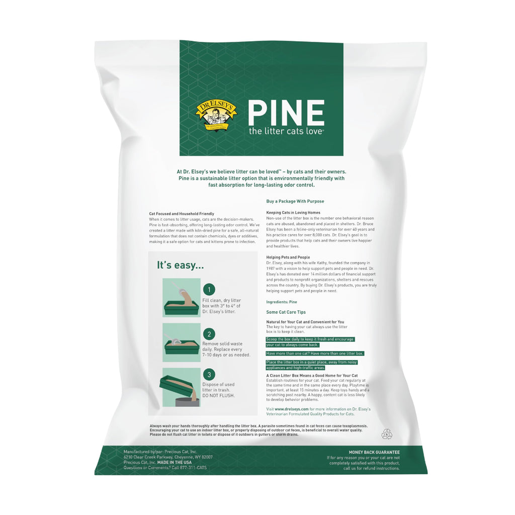 All-Natural Kiln-Dried Pine Cat Litter 40 lb. Bag B795159