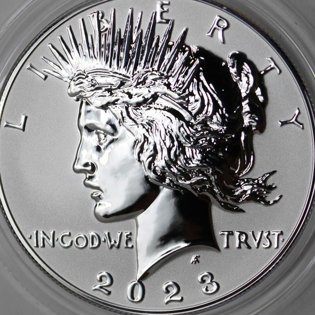 American Proof Silver Morgan and Peace $1 P70079