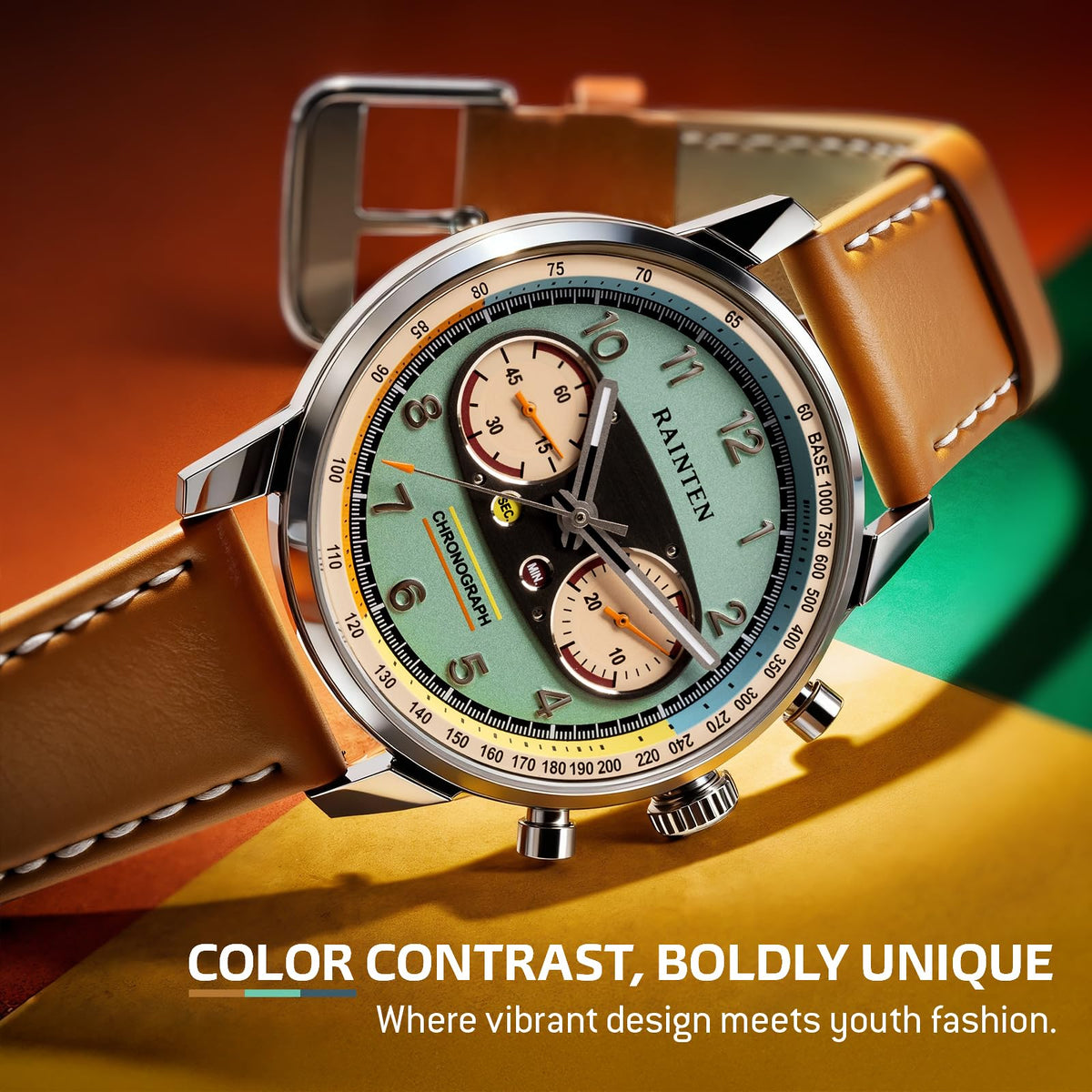 40mm Chronograph Mechanical Watch O185159