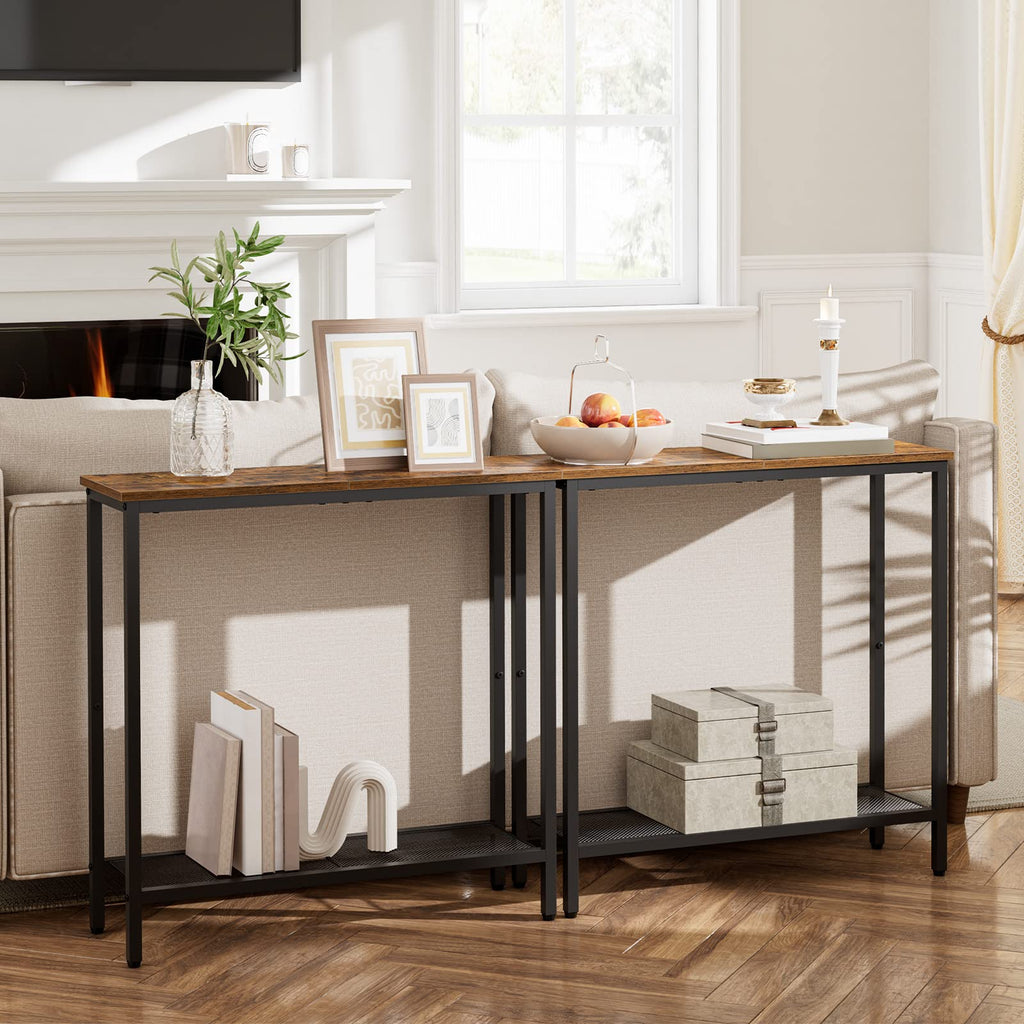 29.5" Narrow 2 Tier Console Table U43948