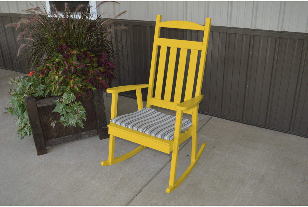 Yellow Pine Porch Rocking Chair X488574