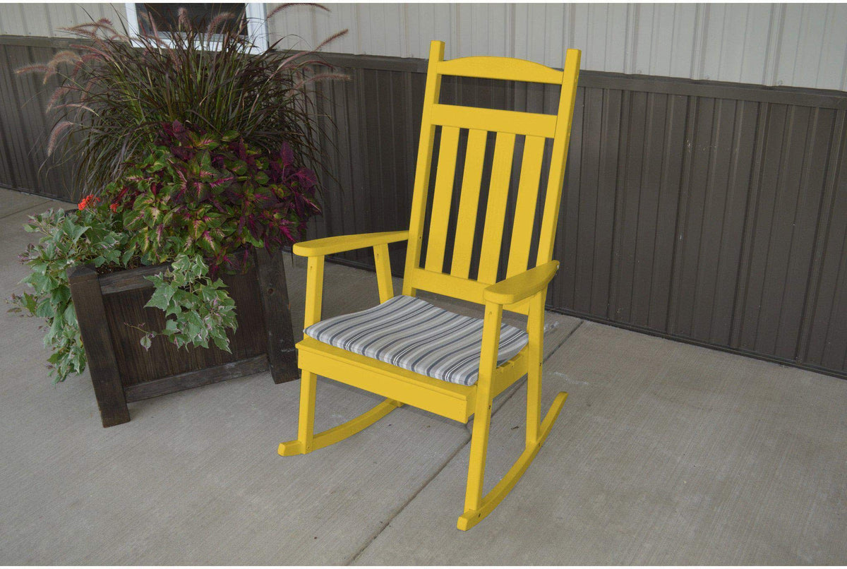 Yellow Pine Porch Rocking Chair X488574