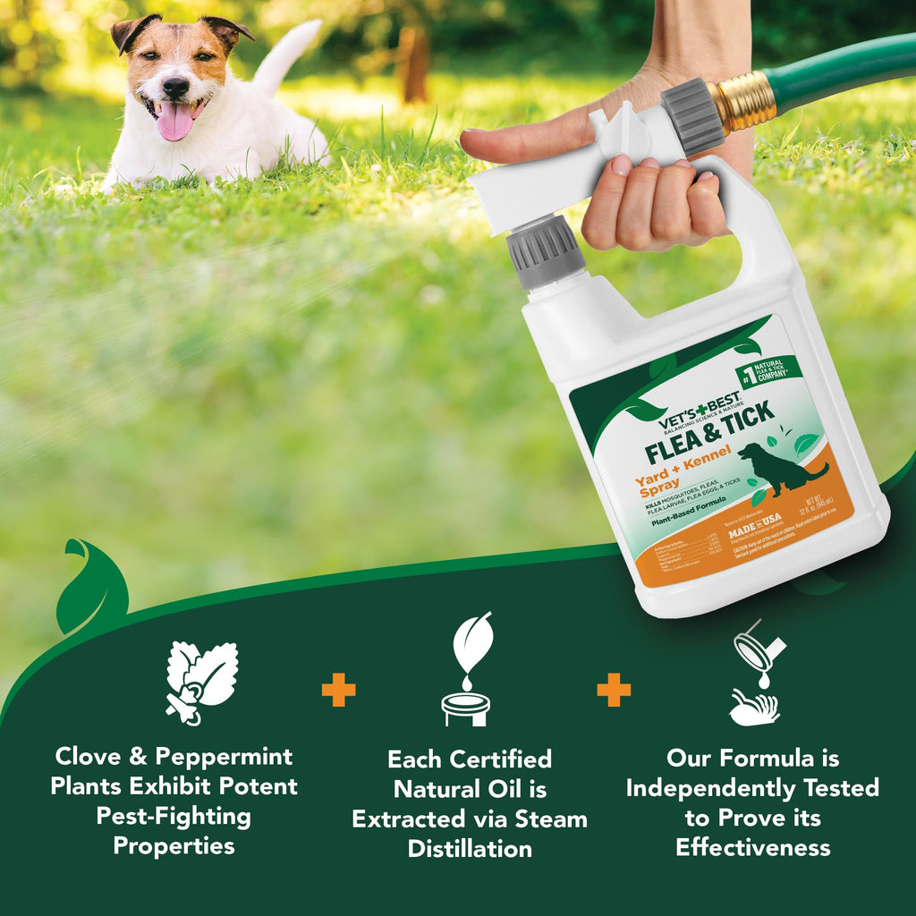 32 oz Flea and Tick Spray + 12 oz Dog Shampoo U246900