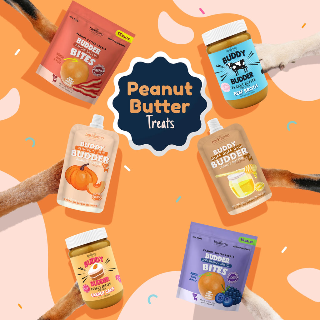 3 Pack 4oz Natural Dog Peanut Butter V14212