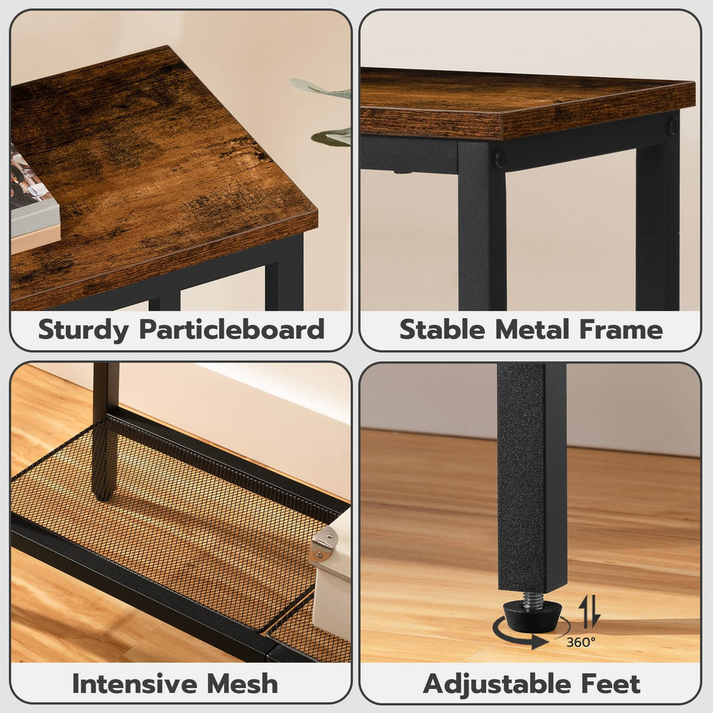 29.5" Narrow 2 Tier Console Table U43948