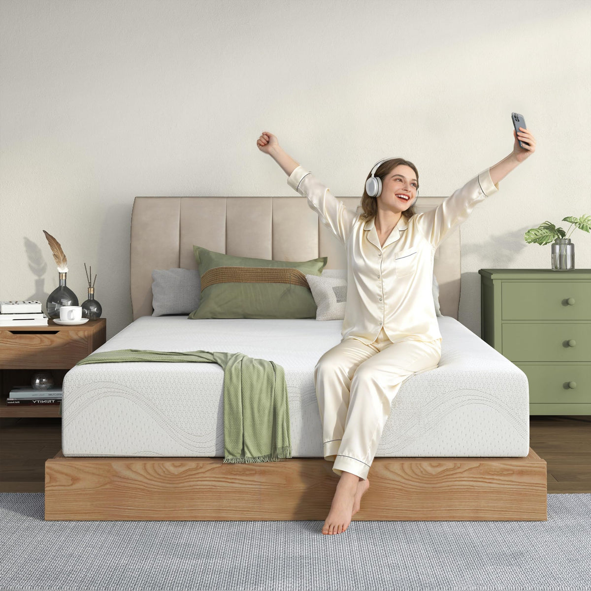 6 Inch Twin Memory Foam Mattress L966653
