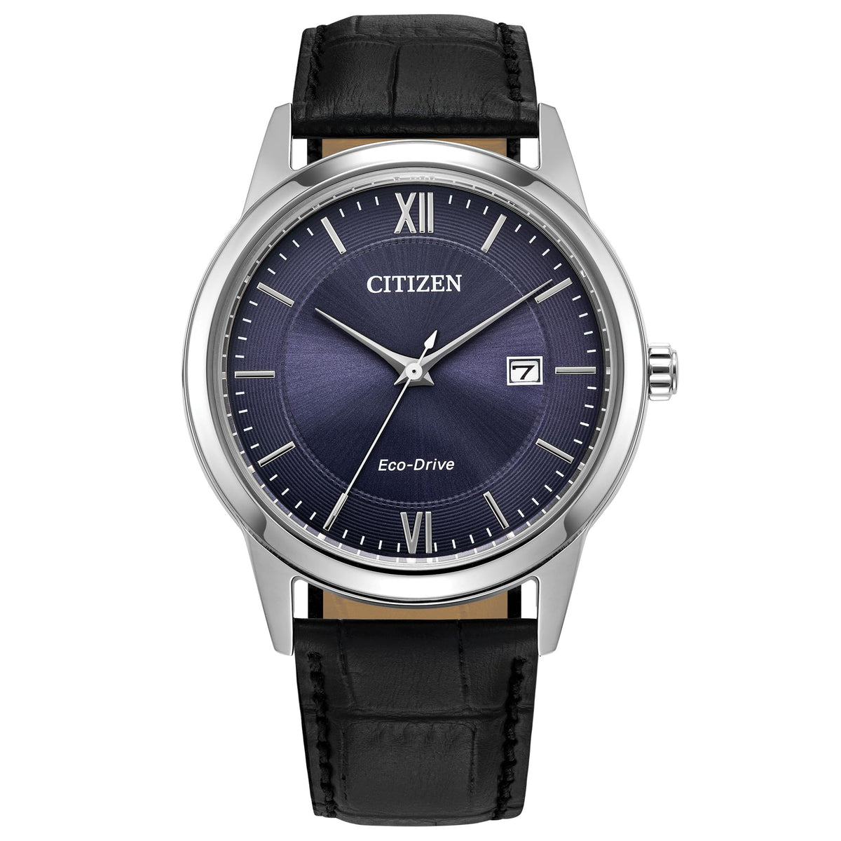 Men's Leather Strap Watch W9833