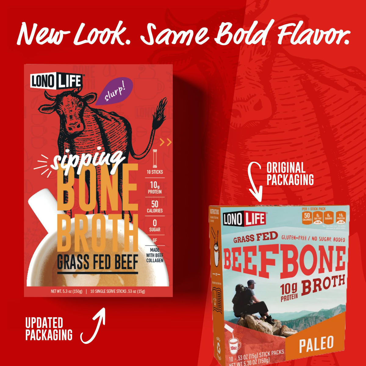 Beef Bone Broth Powder Mix 8oz D518353