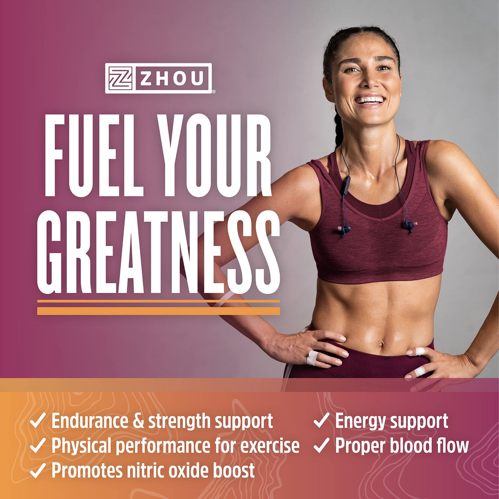 Nitric Oxide Supplement with Beet Root & L Arginine, 120 Veggie Capsules D344296