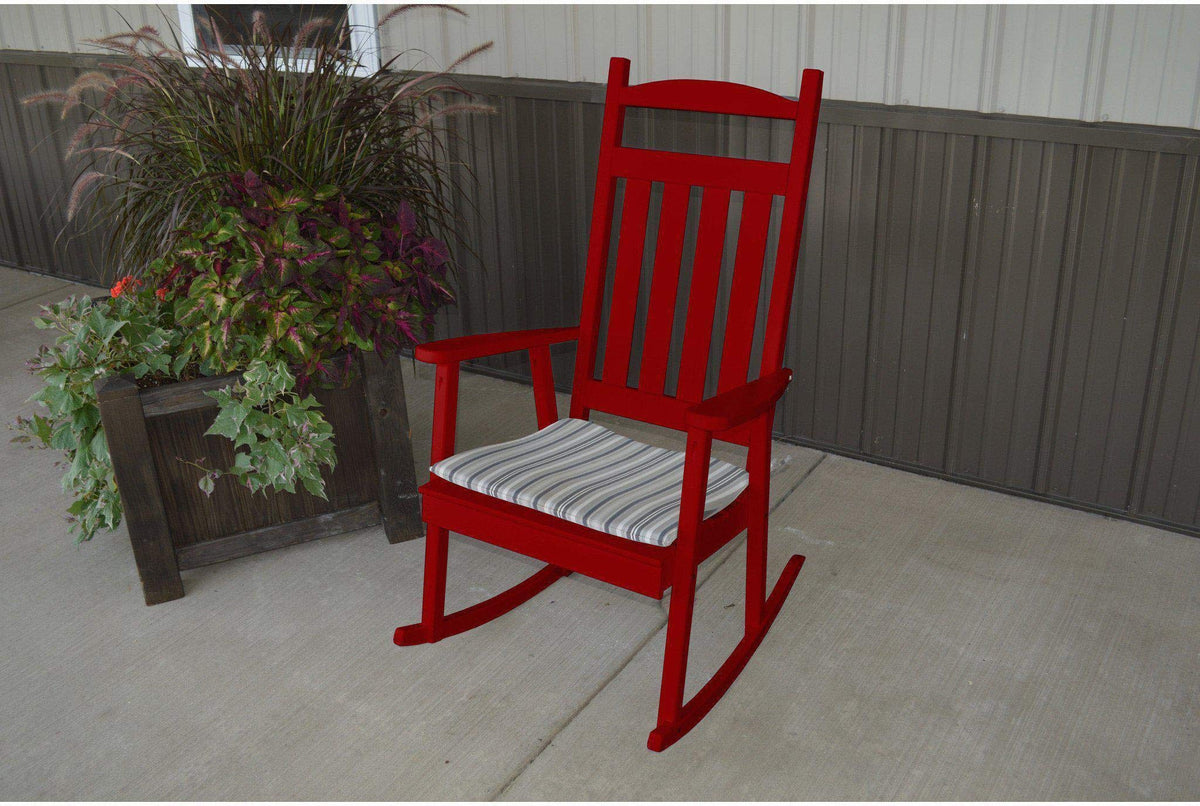 Yellow Pine Porch Rocking Chair X488574