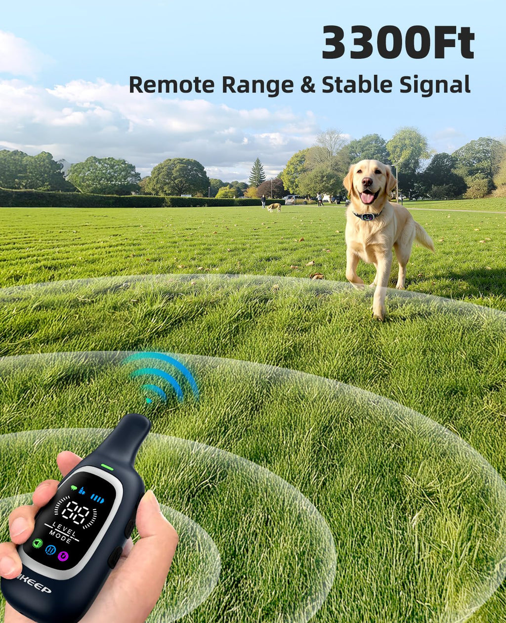 2-in-1 Dog Training Collar with Remote H6476