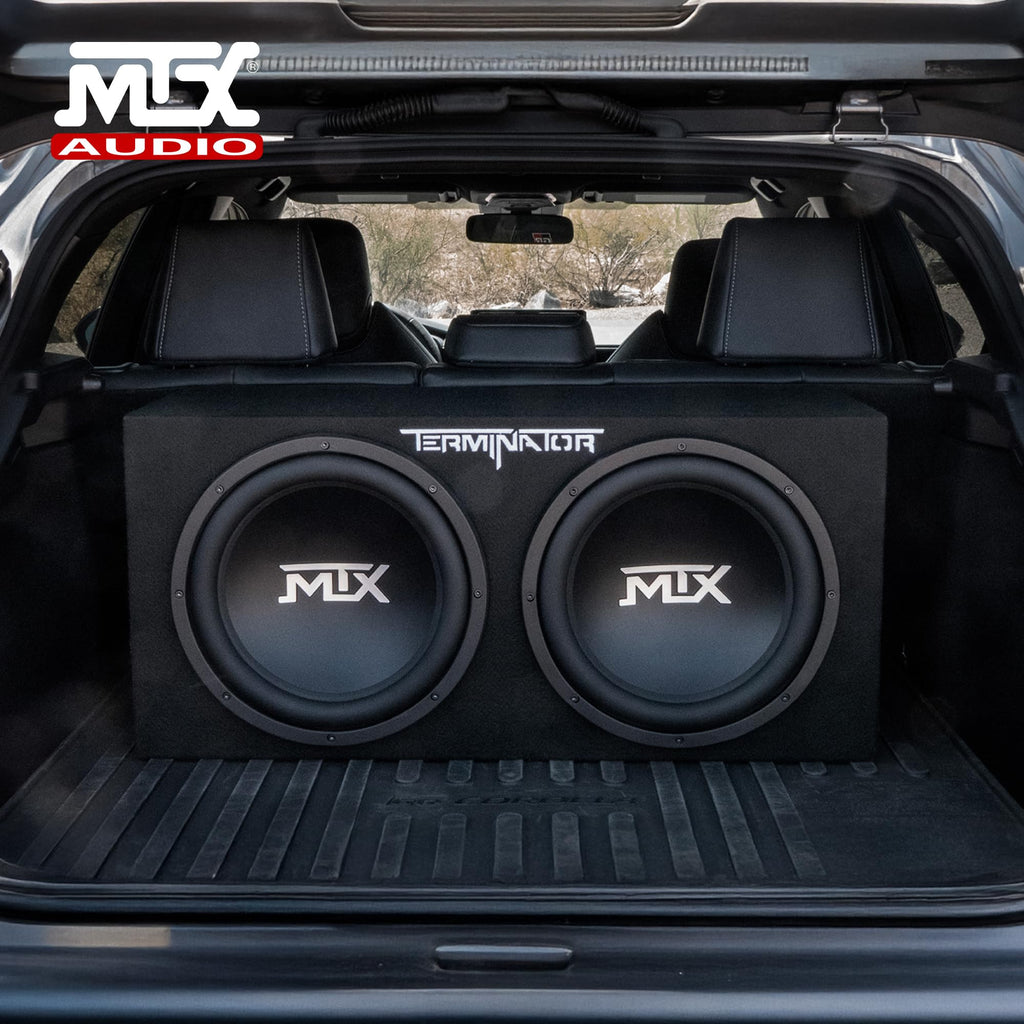 12" Subwoofer Box, Mono Amp & 4 Gauge Wiring Kit G372642