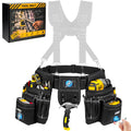 Tool Belt with 4 D-Rings, 27-Pockets E7442