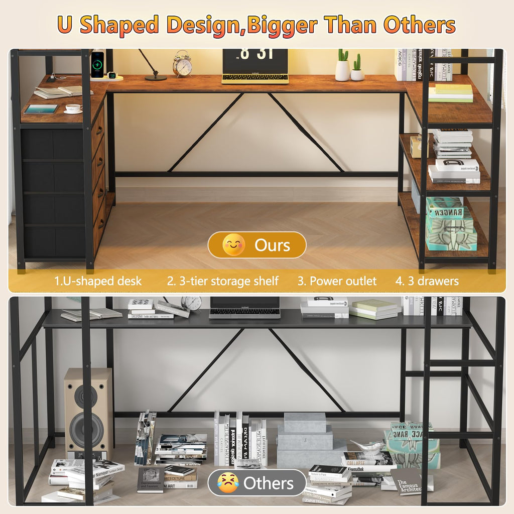 Twin Size Loft Bed with Storage and Desk O449492