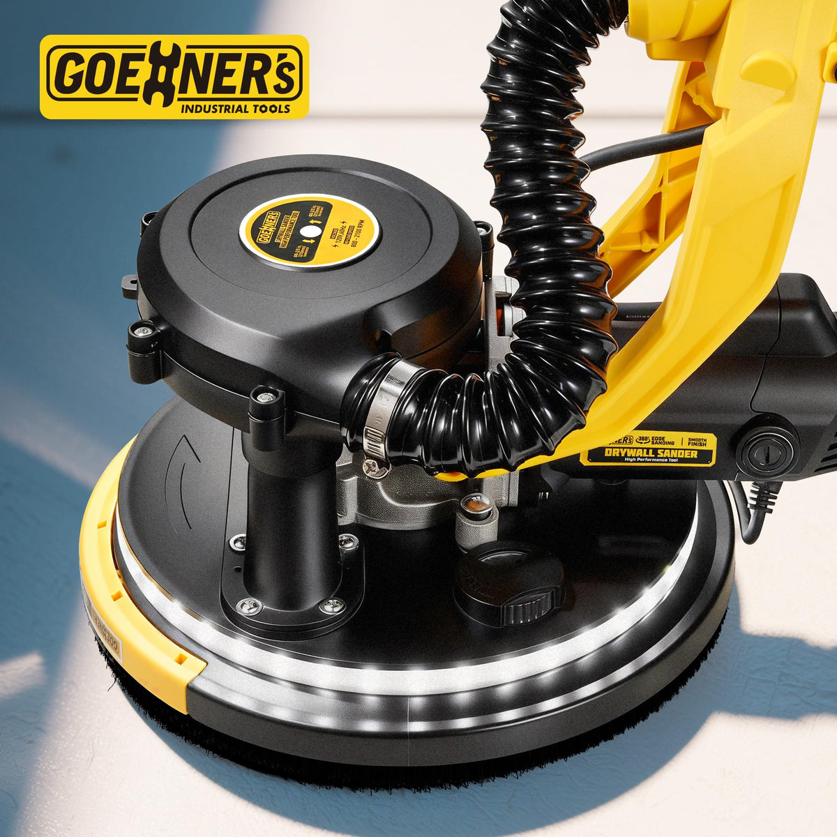 950W Electric Drywall Sander with Vacuum Dust Collector G8606