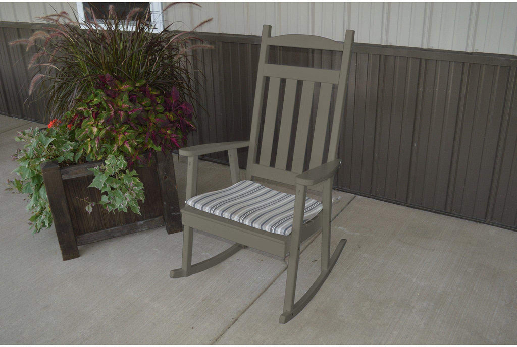 Yellow Pine Porch Rocking Chair X488574