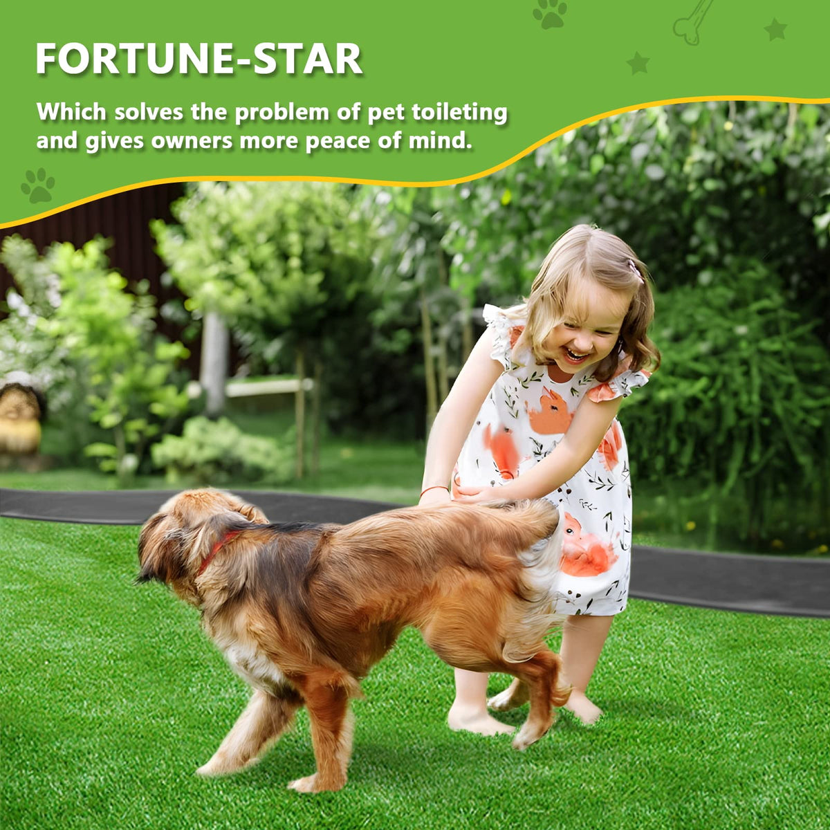39.3 in X 31.5 in Reusable Artificial Grass Pad for Dogs J721