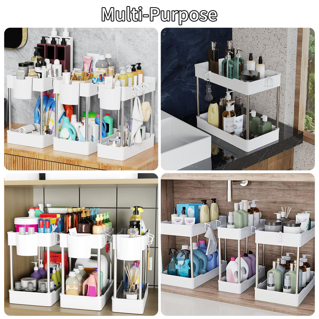 3 Pack Under Sink Organizer O9116