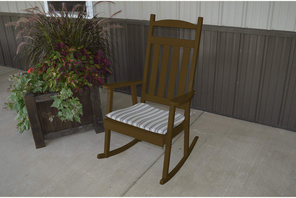 Yellow Pine Porch Rocking Chair X488574