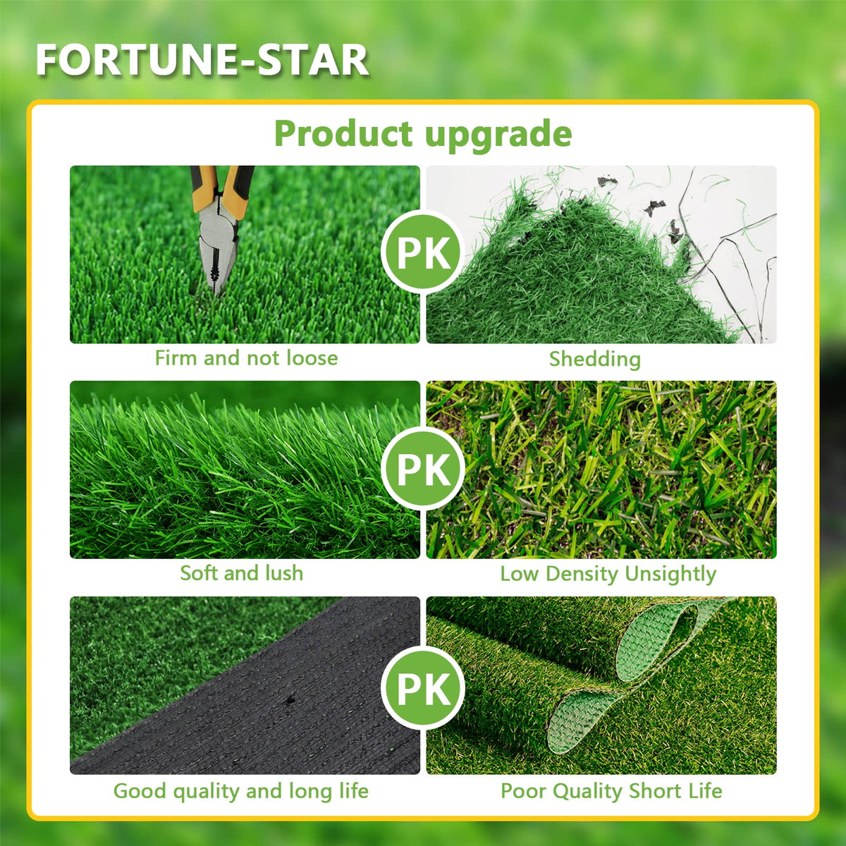 39.3 in X 31.5 in Reusable Artificial Grass Pad for Dogs J721