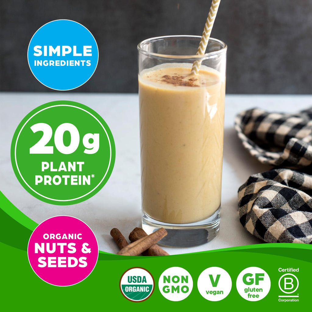 Organic Vegan Protein Powder, Vanilla, 1.25lb P876