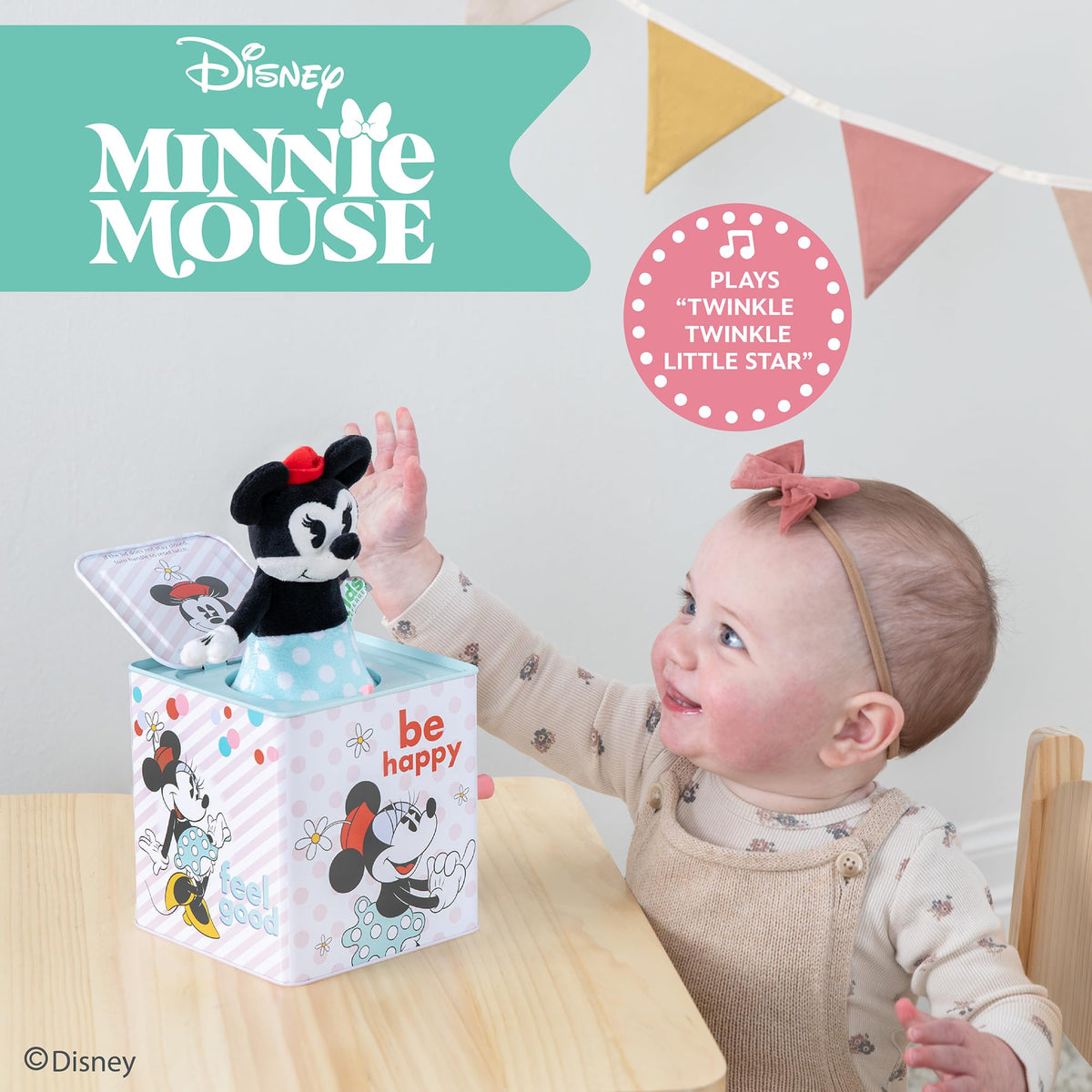 Minnie Mouse Jack in The Box Musical Toy C702