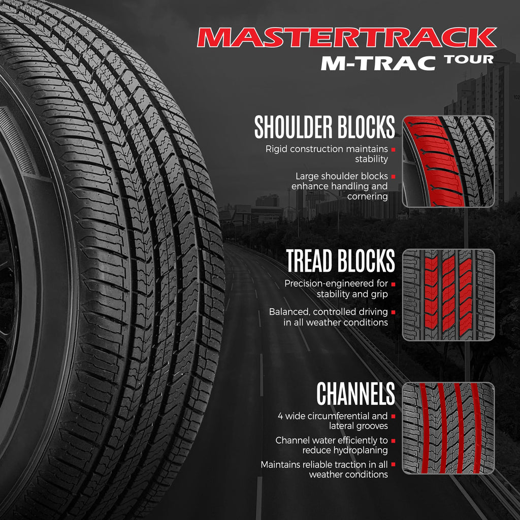 Set of 4 All Season Tires Q320