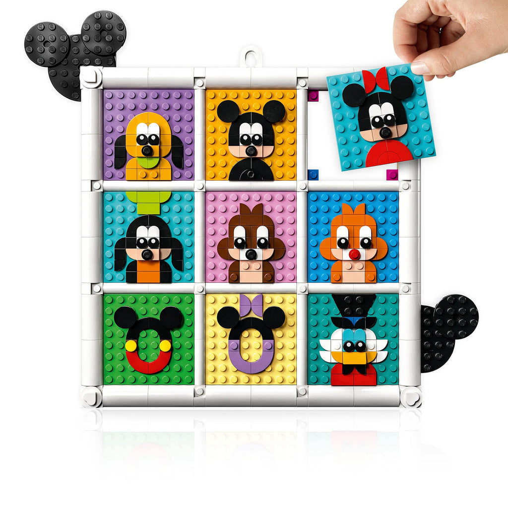Disney Animated Figures Craft Set with 72 Mosaic Designs W89390