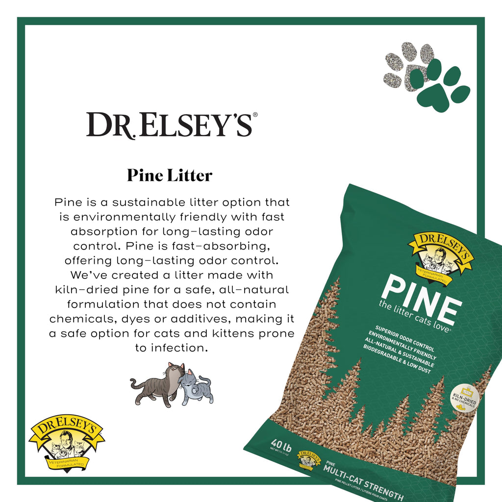 All-Natural Kiln-Dried Pine Cat Litter 40 lb. Bag B795159