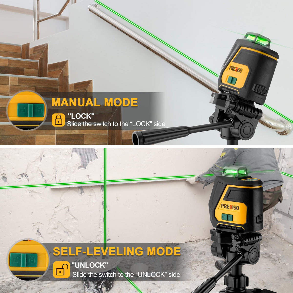 360 Laser Level with Tripod G27212