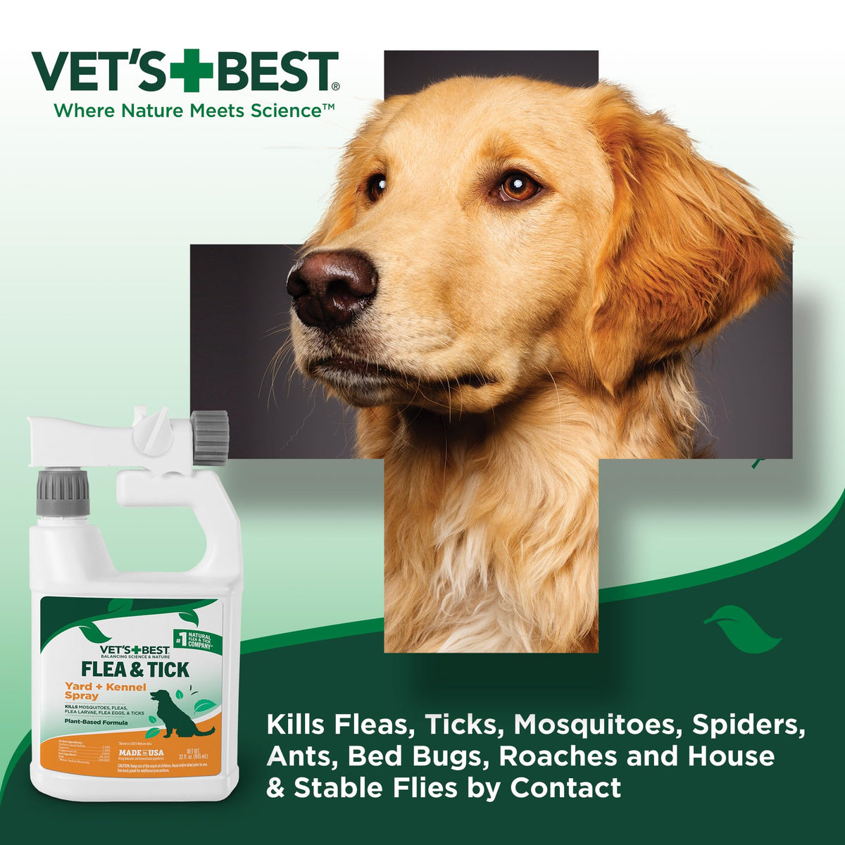 32 oz Flea and Tick Spray + 12 oz Dog Shampoo U246900