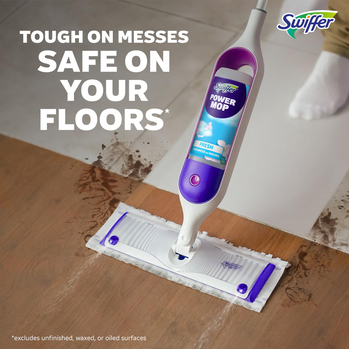 PowerMop Mopping Kit, Multi-Surface and Wood Y31434