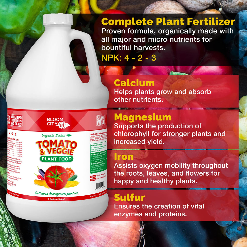 Tomato & Veggie Liquid Fertilizer 1 Gallon M79104