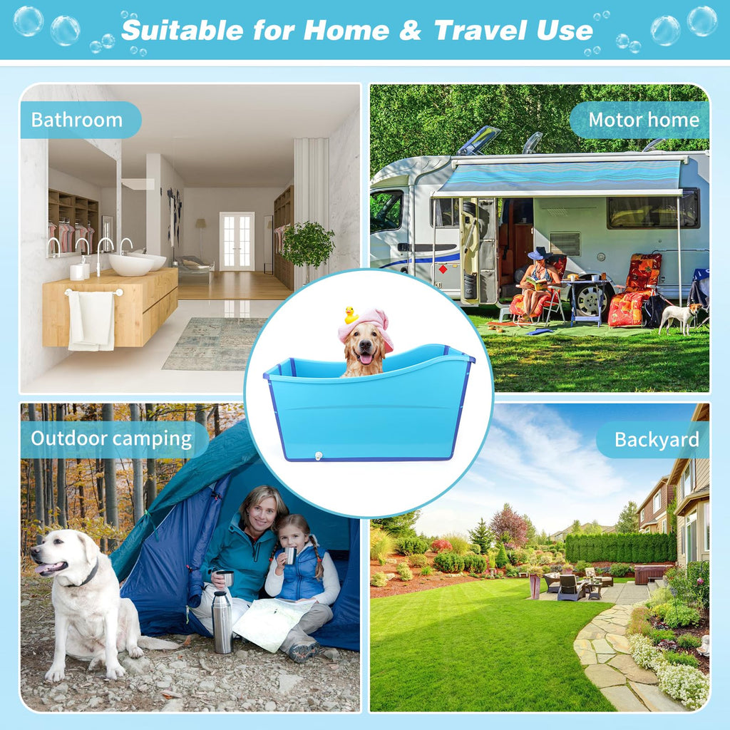 Foldable Dog Bathtub E673