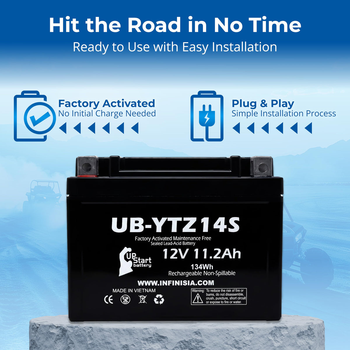 12V 11.2Ah Battery I639744