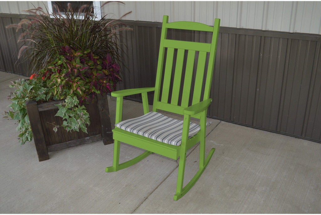 Yellow Pine Porch Rocking Chair X488574