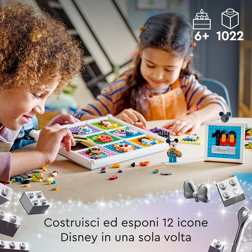 Disney Animated Figures Craft Set with 72 Mosaic Designs W89390