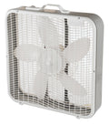 20-Inch 3-Speed Box Fan with Carrying Handle, Light Gray M80944